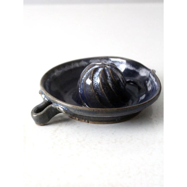 Vintage Studio Pottery Citrus Reamer For Sale - Image 4 of 12