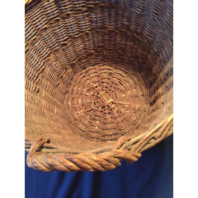 Large Vintage Basket Chairish