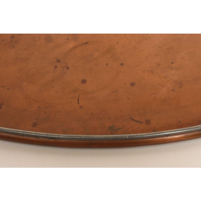 Large Mexican Arts and Crafts Copper and Silver-Plate Serving Tray by Tane For Sale - Image 12 of 18