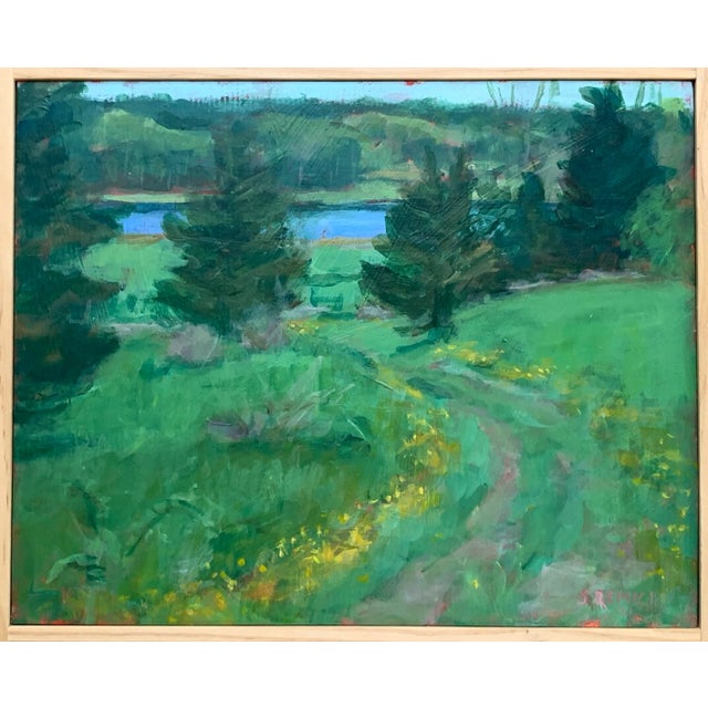 A beautiful nature preserve with rolling fields down to a river near the ocean. Each week in summer there's a whole new...