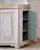 Swedish Gustavian Period Two-Part Corner Cabinet with Original Paint, Late 18th For Sale - Image 12 of 13