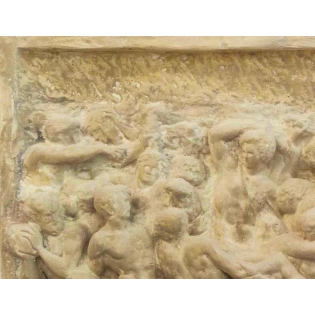 Michelangelo Buonarroti, The Battle of the Centaurs, Plaster Cast For Sale - Image 3 of 6