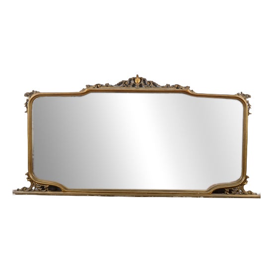 Antique Sideboard Mirror, 1900s For Sale