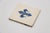 Blue 1900s Fleur De Lis Blue & White Large Tile, Portuguese For Sale - Image 8 of 12