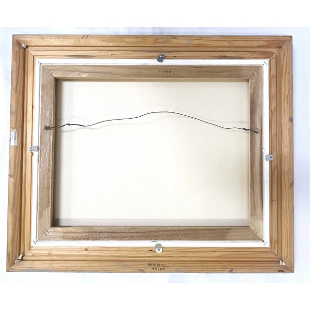 Signed Original Painting on Canvas by Karen Reinhart (American, 1938-2023) For Sale - Image 12 of 12