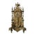 Large 19th Century Brass Clock For Sale