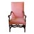 Early 19th Century French Walnut Open Armchair For Sale