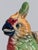 Early 20th Century French Barbotine Majolica Parrot Liqueur Pitcher, C. 1900 For Sale - Image 4 of 17