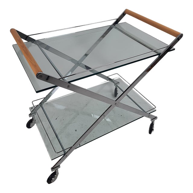 Modernist Mister Serving Cart from Gallotti & Radice, Italy, 1990s For Sale