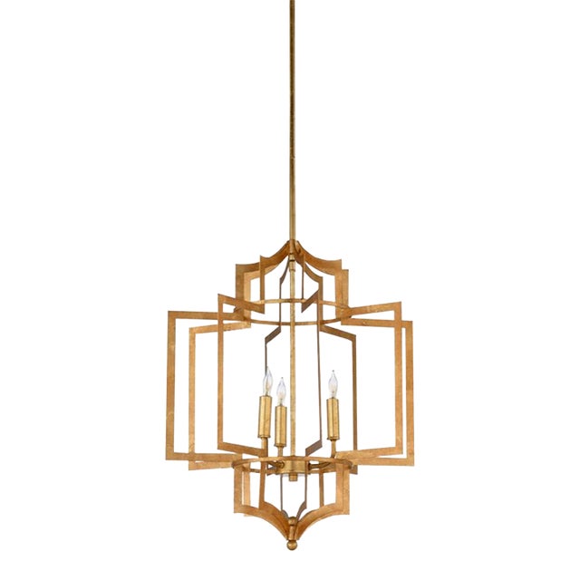 Wildwood Dover Chandelier - Gold For Sale