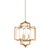 Wildwood Dover Chandelier - Gold For Sale