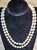 1970s Opera Strand Semi Baroque Pearls, 36" For Sale - Image 12 of 16