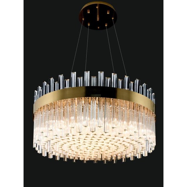 Collection Venere Wall Lamp in Metal and Crystal by Jago For Sale - Image 9 of 16