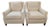 Boucle Wingback Armchairs (Pair) For Sale