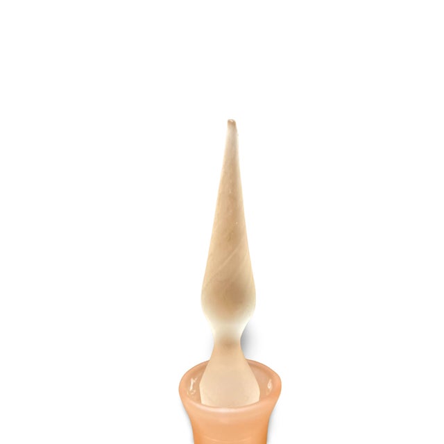 Glass Regency Style Blown Glass Perfume Bottles, 1970s, Set of 2 For Sale - Image 7 of 12