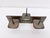1970s Brutalist Bronze Triple Candlestick by Manfred Bergmeister, 1970s For Sale - Image 5 of 11