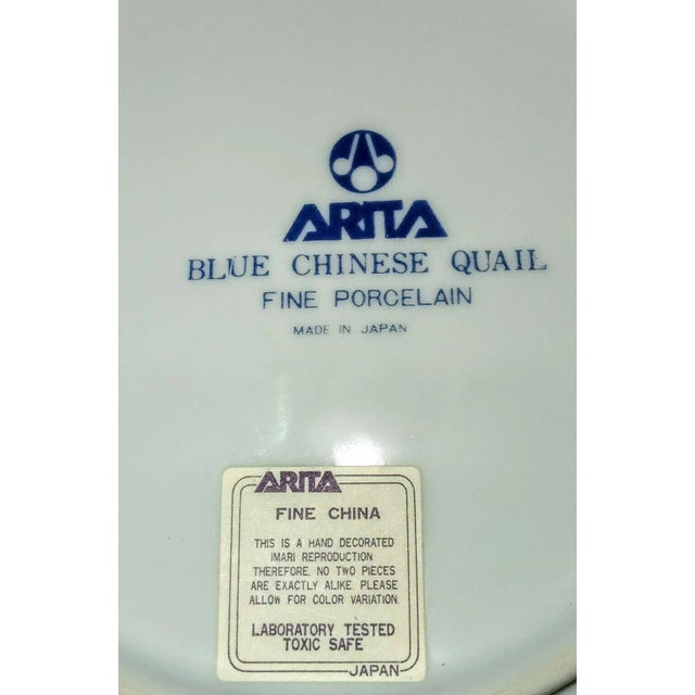 Japanese Vintage Japanese Arita Footed Cake Plate For Sale - Image 3 of 4