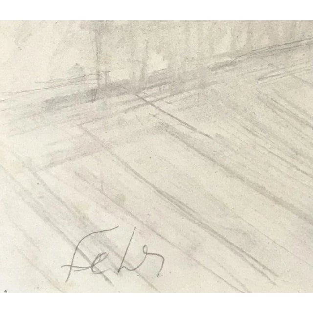 Henri Fehr, Danseuse, 1930, Pencil on Paper For Sale - Image 3 of 6