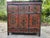Red Early 20th Century Tibetan Wedding Cabinet For Sale - Image 8 of 12