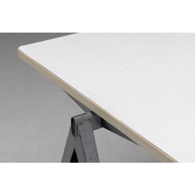 Large Pyramid Table attributed to Wim Rietveld for Ahrend de Cirkel, Netherlands, 1960s For Sale - Image 17 of 18