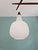 Scandinavian Chandelier in Teak and White Opaline Glass, 1960s For Sale - Image 6 of 18