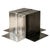 Silver Shipping Box Coffee Table in Stainless Steel by Metalmorphosis Studio For Sale - Image 8 of 8