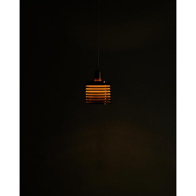 Swedish Mid-Century Copper Ceiling Pendant Lamp by Hans-Agne Jakobsson, 1950s For Sale - Image 6 of 7