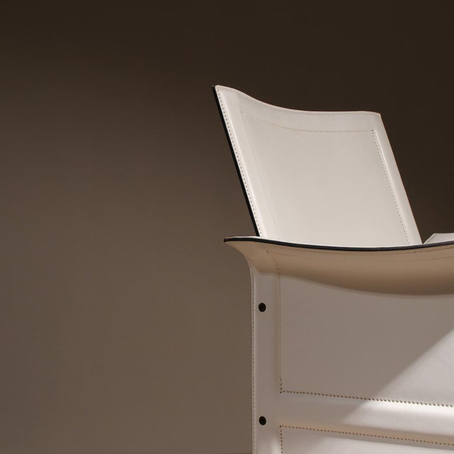 Korium Armchairs by Tito Agnoli for Matteo Grassi, Italy, 1980s, Set of 6 For Sale - Image 13 of 18