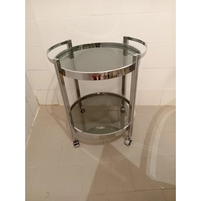 Vintage Bar Cart, 1980s For Sale - Image 5 of 8