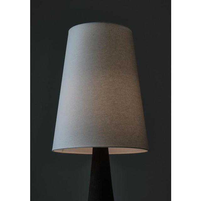 Pink Large Scandinavian Modern Stoneware Table Lamp from Henri Keramik, Denmark, 1960s For Sale - Image 8 of 14