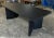 Custom Mid Century Style Rectangular Black Oak Dining Table For Sale - Image 12 of 12