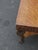 Early 1900s Ball and Claw Feet Tiger Oak Writing Office Desk Library Table 6410 For Sale - Image 14 of 17