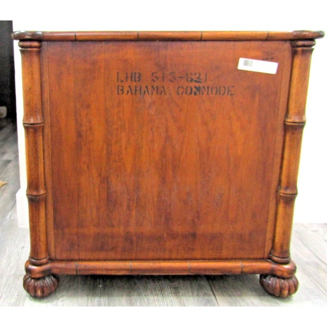 Tommy Bahama Landis Hall Bamboo Commode Chest Lexington Home Brands LHB 513-621 For Sale - Image 11 of 18