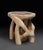 Early 21st Century Wood Sculptural Side Table by Logniture For Sale - Image 5 of 8