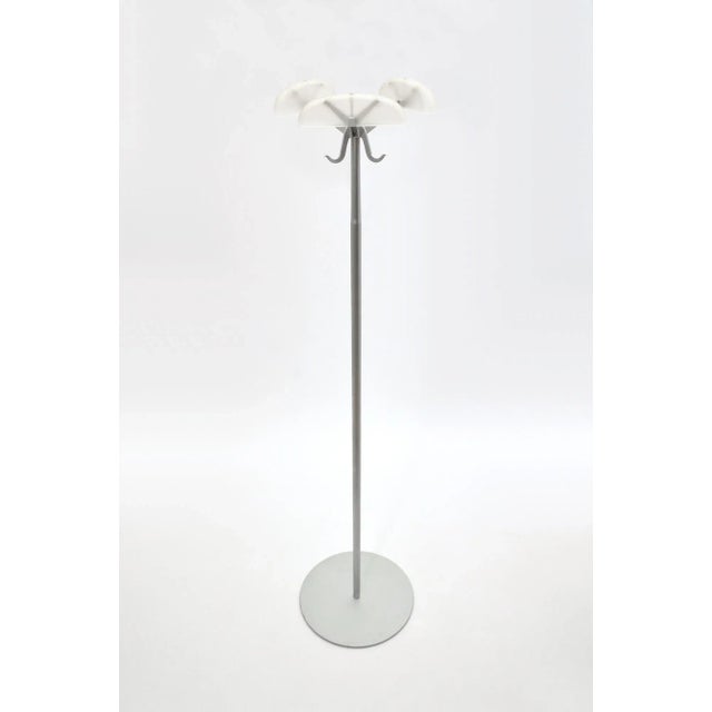 The Alta tensione coat stand was designed by Enzo Mari for Kartell in 1996, the project was nominated for the XVIII...