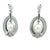 Black Vintage 18k White Gold South Sea Pearl, Onyx and 5 Carat Diamond Earrings, Pair For Sale - Image 8 of 10