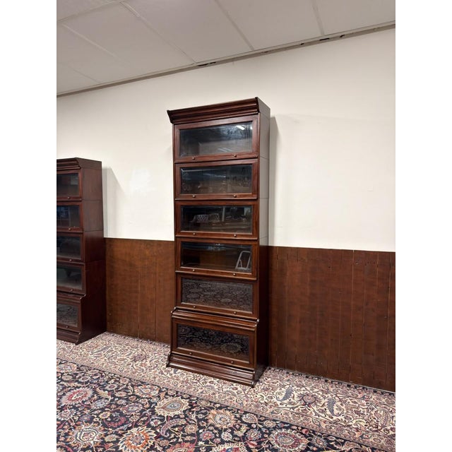 English Bookcase from Globe Wernicke For Sale - Image 3 of 10