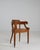 Mid 20th Century France Louis XVI Brown Wood Armchair For Sale - Image 11 of 11