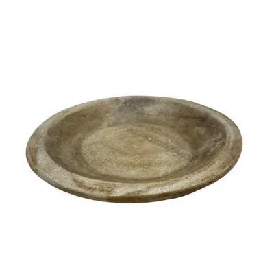 Vintage Stone Plate For Sale - Image 4 of 5