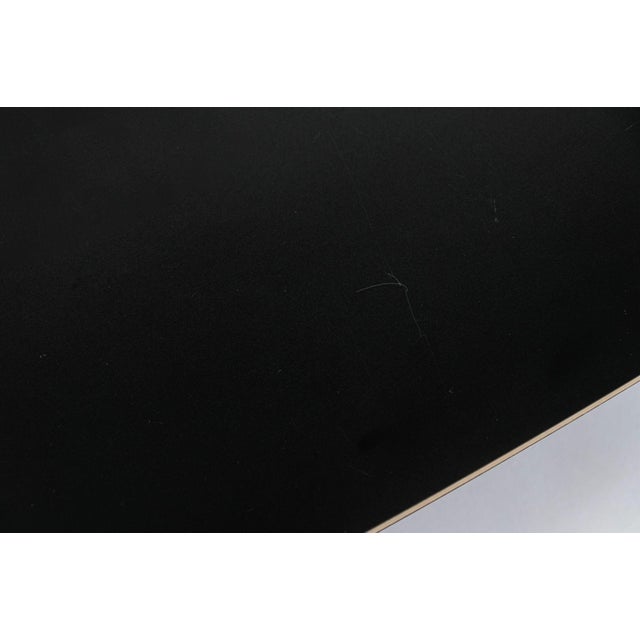 Eames Surfboard Etr Coffee Table for Herman Miller, Black Mid Century Modern Table For Sale - Image 13 of 14
