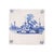 18th Century Set of 3 Delft Faience Tiles With Architectural Landscapes, C. 1700 For Sale - Image 5 of 10
