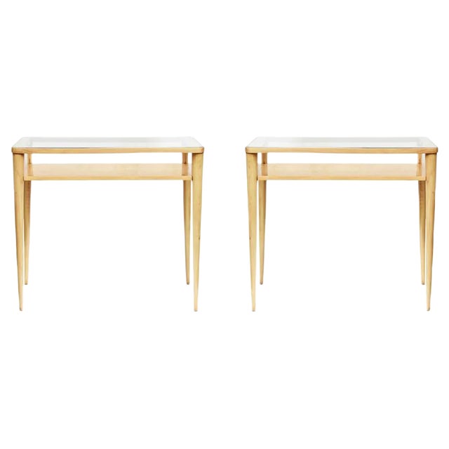 School Desk or Table by Guglielmo Ulrich, 1950s, Set of 2 For Sale