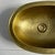 Not Yet Made - Made To Order Oval Hammered Brass Drop-In Bathroom Sink, Rustic Moroccan Handmade & Brass Drain For Sale - Image 5 of 9