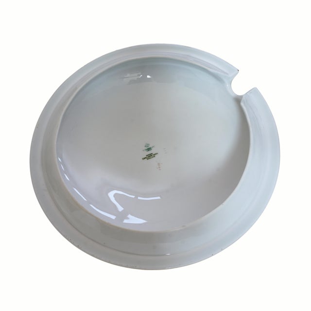 Blue Mid 20th Century Spode Large 10"h Cobalt Blue Covered Soup Tureen Large Armorial For Sale - Image 8 of 10