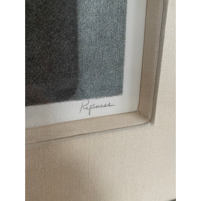 1980s “Flotation” 1986 a Mezzotint by Roger Kipness For Sale - Image 5 of 6