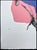 Andy Warhol " Dolphin - pink " offset lithograph in colors on Arches paper, Georges Israel Editeur, sheet size 38,5 x 57...