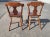Tan Set of 4 Early American Yew Wood Side Chairs, Circa 1840s For Sale - Image 8 of 10