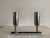 1990s Vintage Adjustable Chrome Double Wall Light by Sijaj Hrastnik, Slovenia, 1990s For Sale - Image 5 of 11