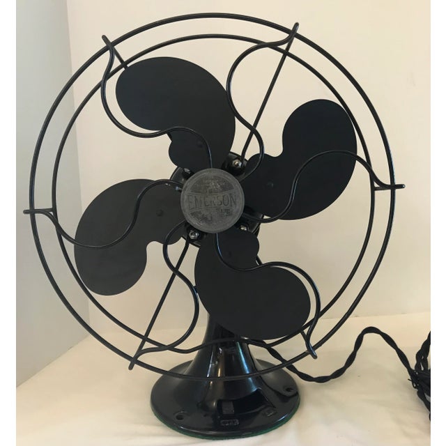 1938 Emerson 2250b 10” Oscillating Electric Fan Chairish