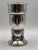 Danish C. Heise Silver Hand Hammered Vase For Sale - Image 4 of 7